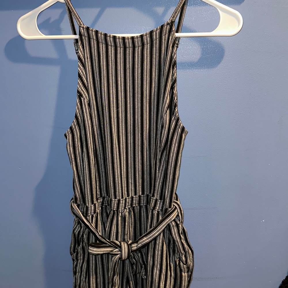 Striped Jumpsuit